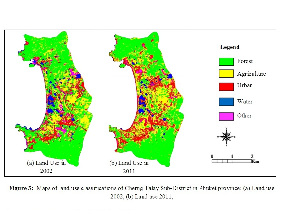 2013_Land use change after Tsunami, Cherng Talay Sub-distric, Thaland, Phuket, Thailand